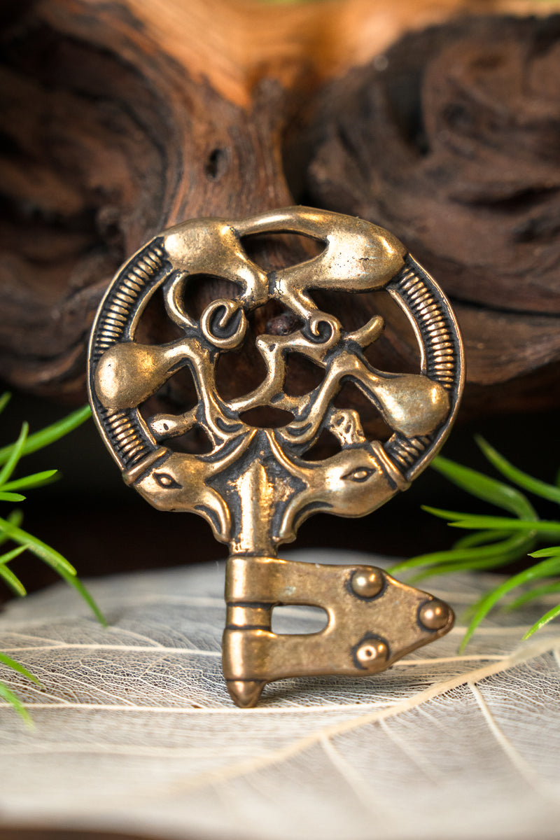 Clé viking Klyne Mose, bronze