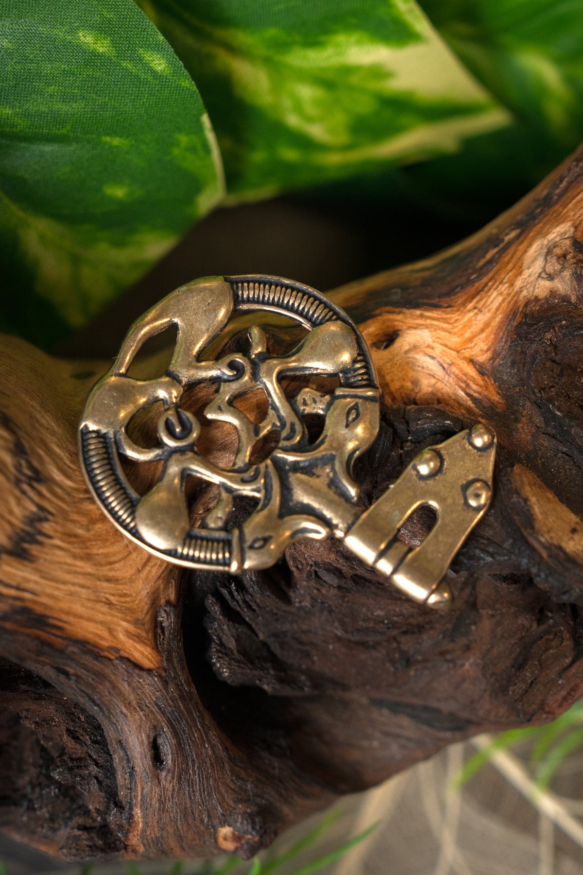 Vikinganyckel Klyne Mose, brons