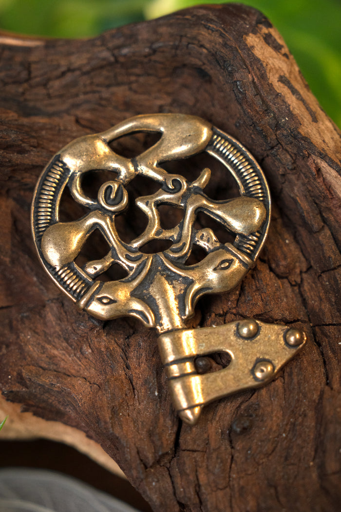 Vikinganyckel Klyne Mose, brons