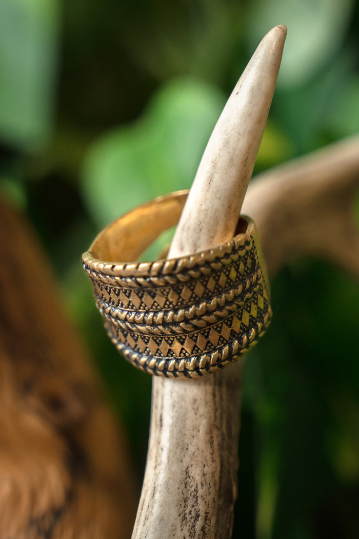 Wikinger Ring Gotland aus dem 9. bis 10. Jahrhundert, Bronze