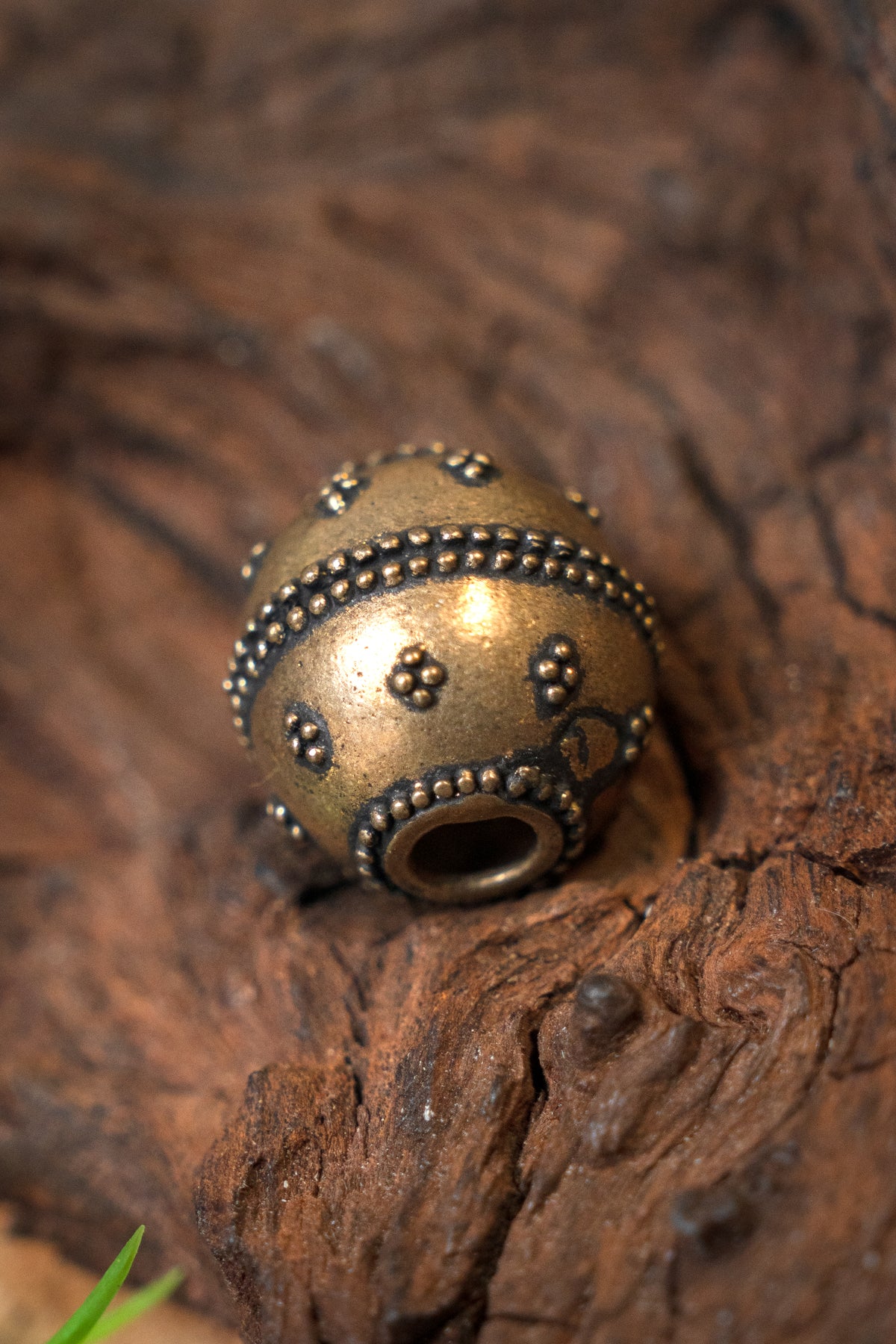 Wikinger Bartperle Gotland, Bronze