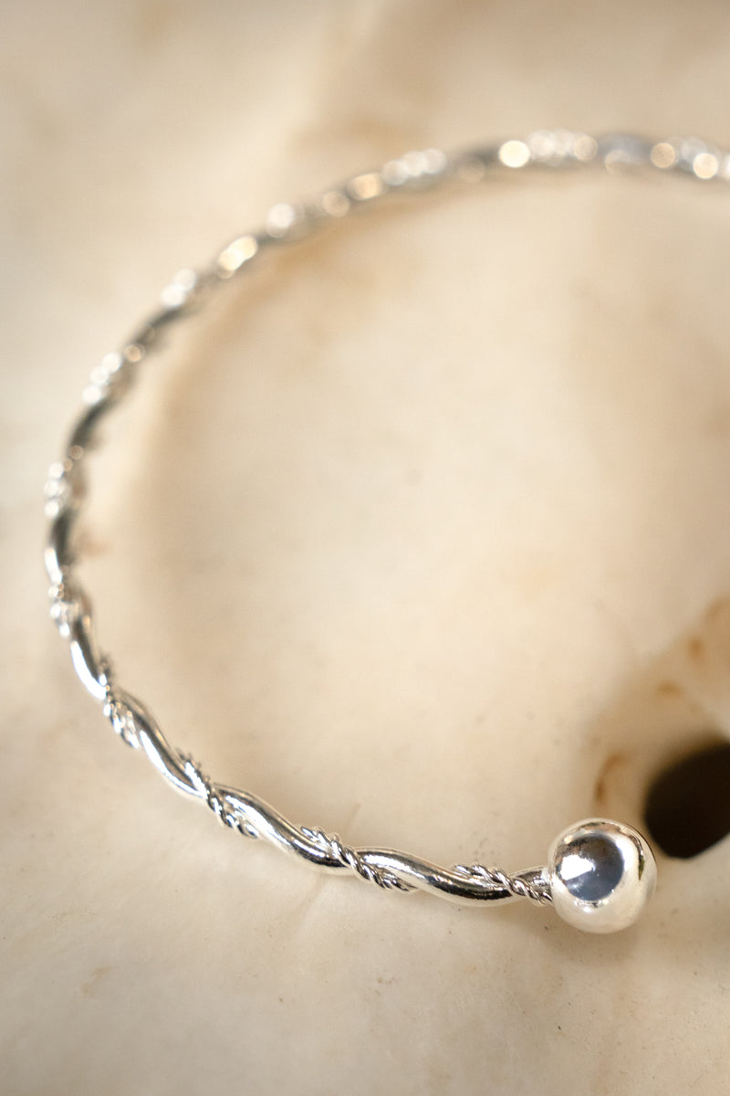 Gedrehter Wikingerarmreif, Zinn