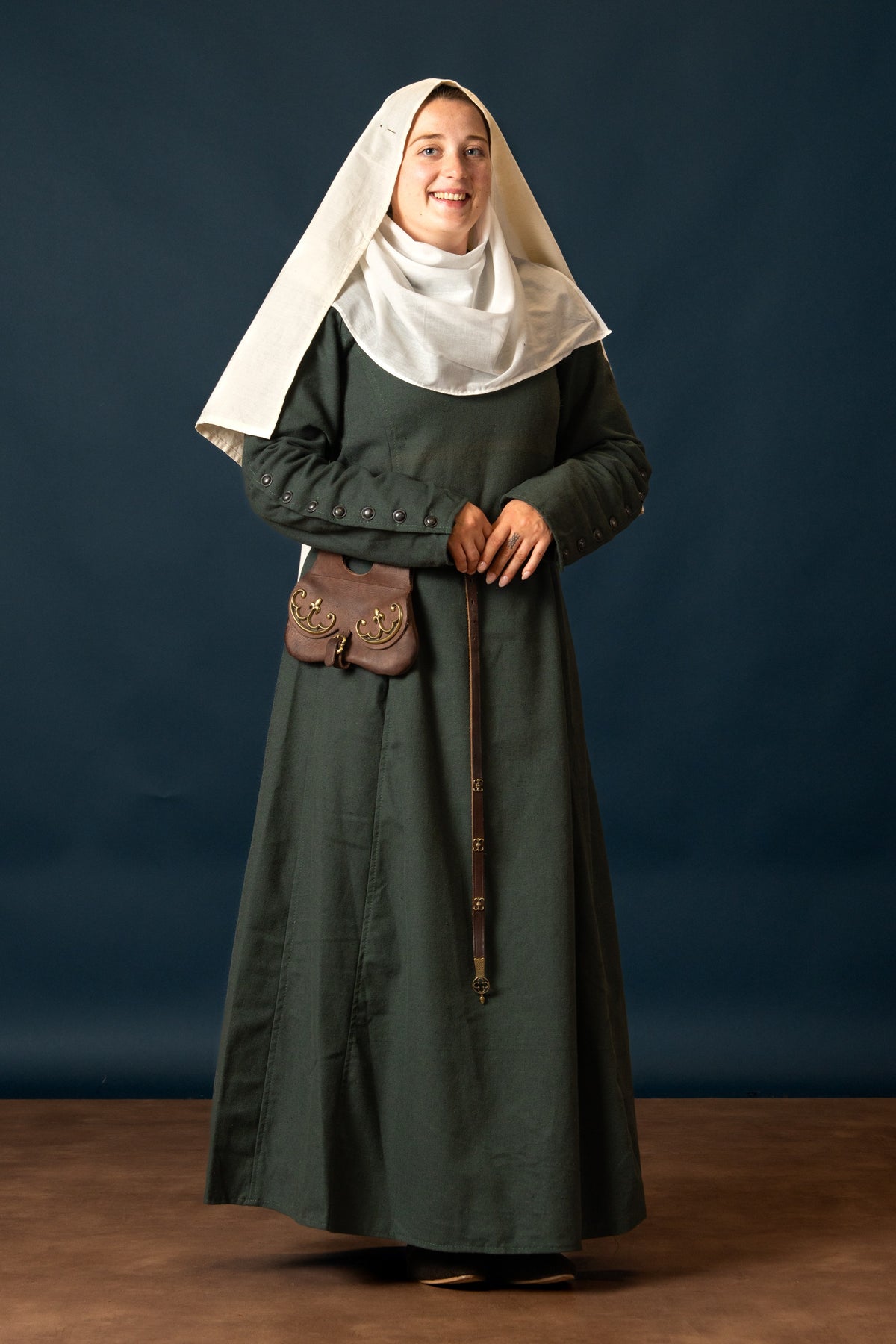 Cotehardie Jovina, zöld