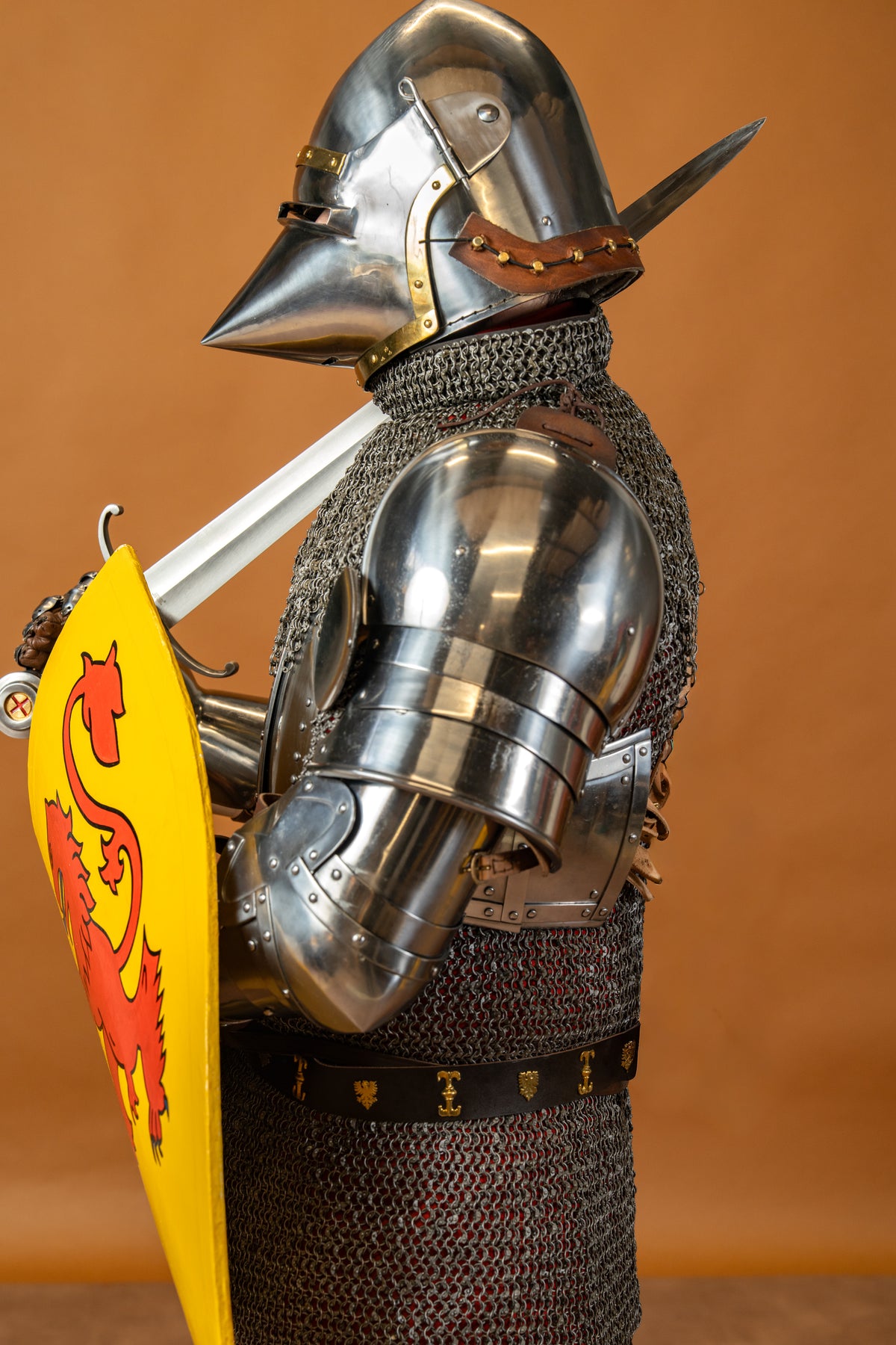 Churburgh bacinét, 2 Mm (harci kész)