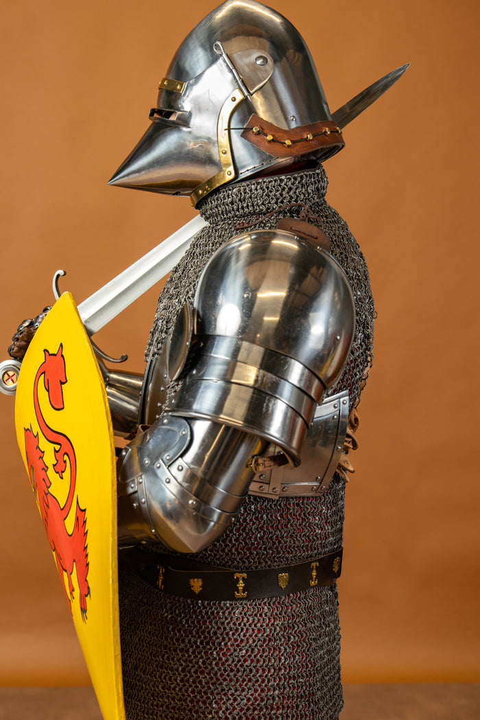 Churburgh bacinét, 2 Mm (harci kész)