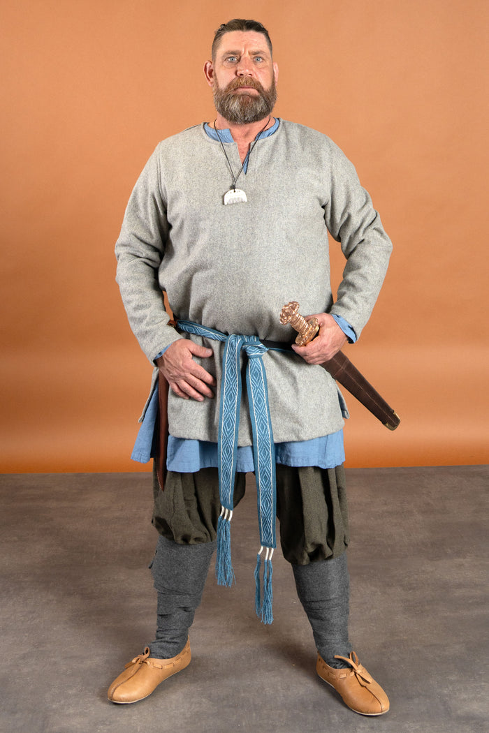 Tunika Lodin, grå, uldblanding