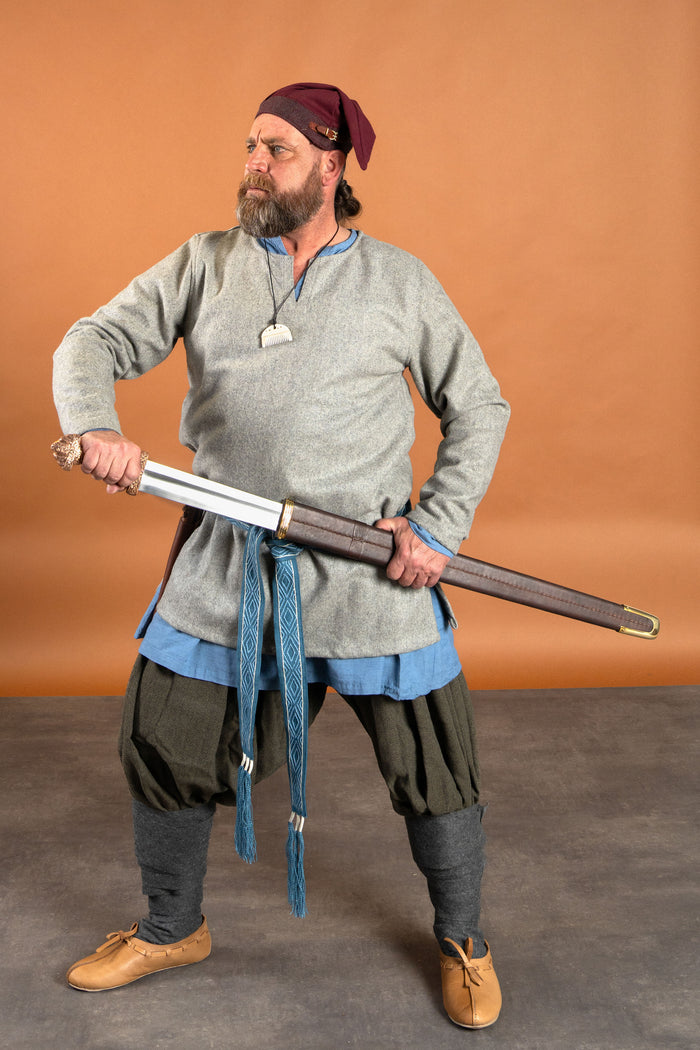 Tunika Lodin, grå, uldblanding