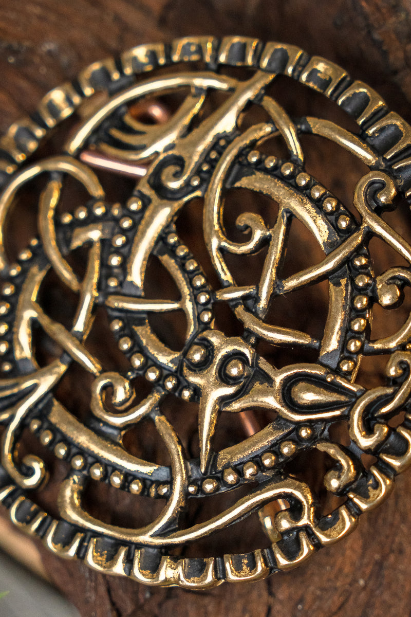 Brosza Pitney, brąz