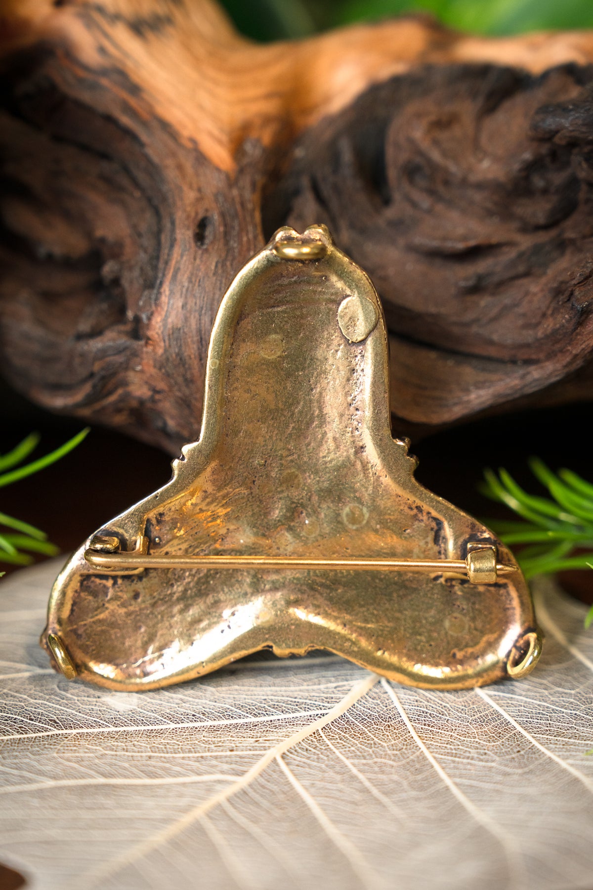 Dividing piece Borre style, brass