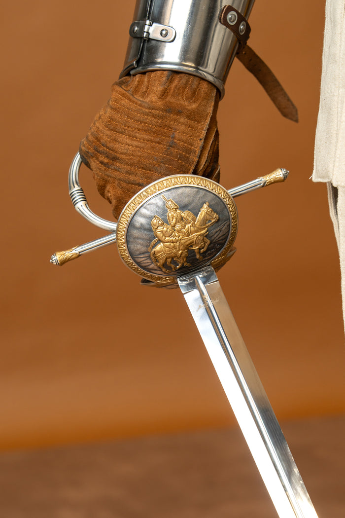Don Quixote sword, semi-sharp