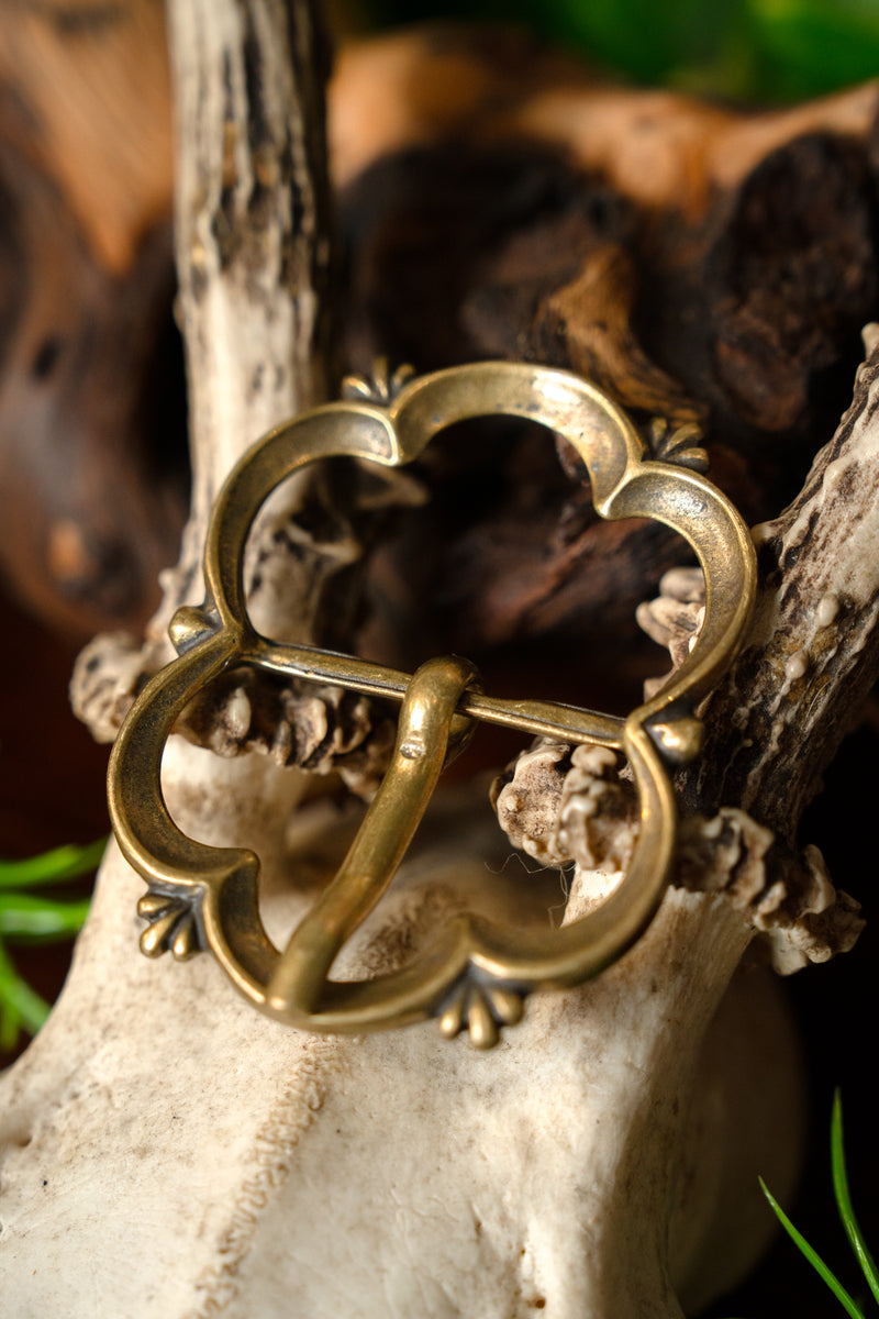 Renaissance Schnalle aus dem 15. bis 16. Jahrhundert, Bronze