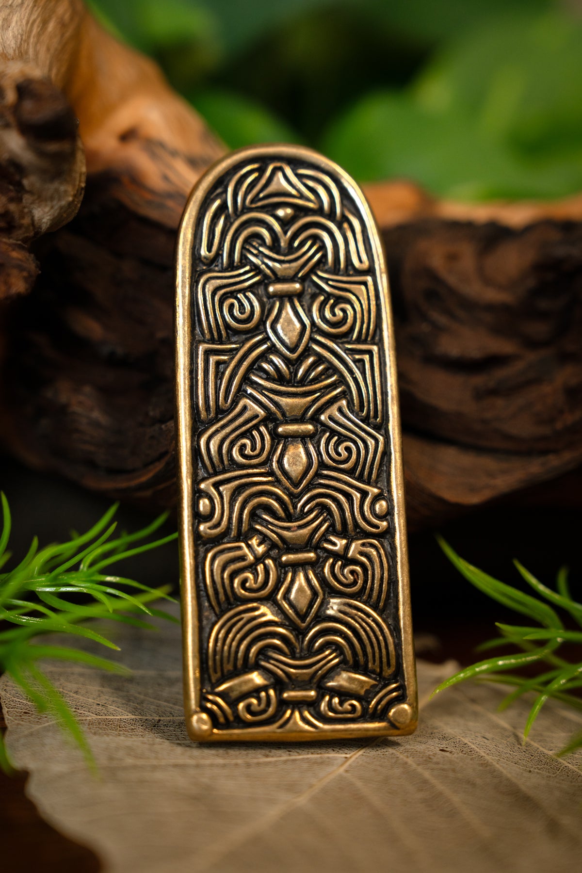 Lengüeta de cinturón vikinga, British Museum