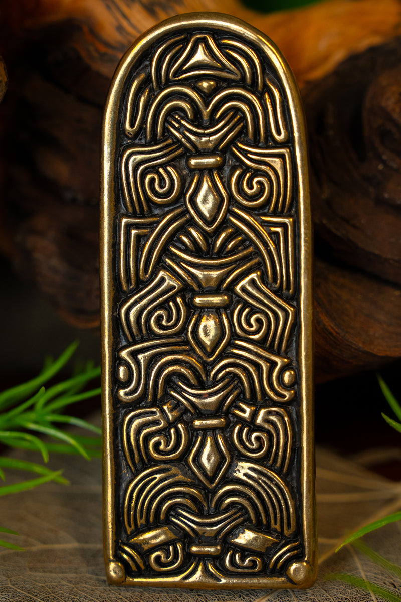 Lengüeta de cinturón vikinga, British Museum