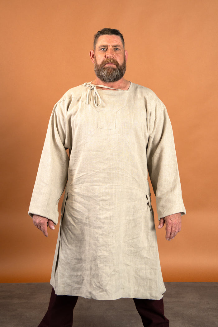 Viking undertunic Viborg, linen, natural