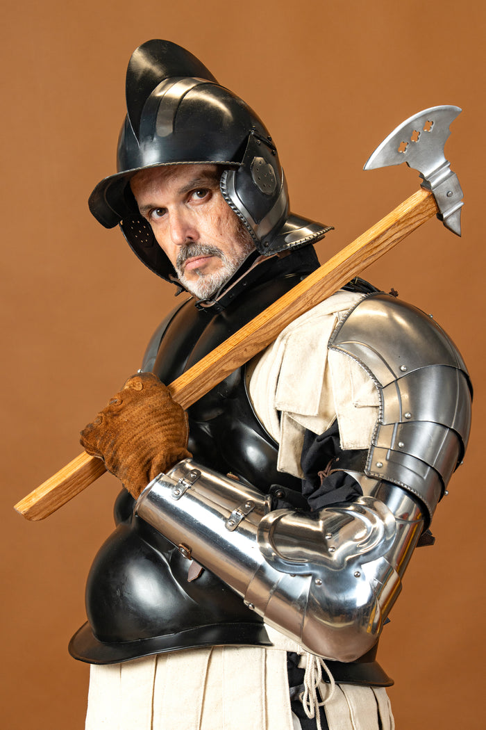 Battle axe Friedrich, 16th century, semi-sharp