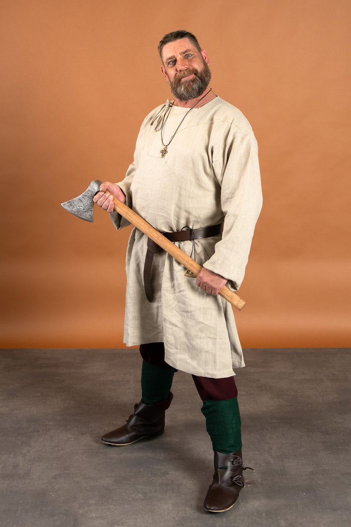 Viking undertunic Viborg, linen, natural