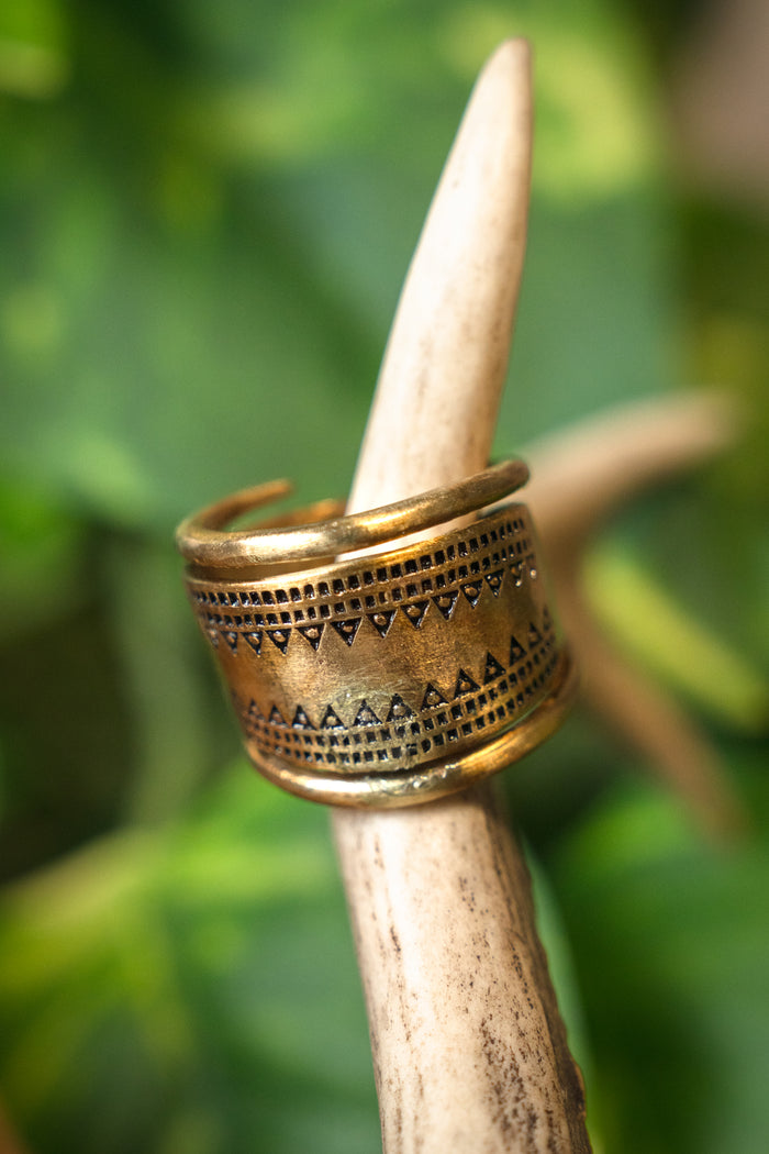 Viking ring, Baltic, bronze