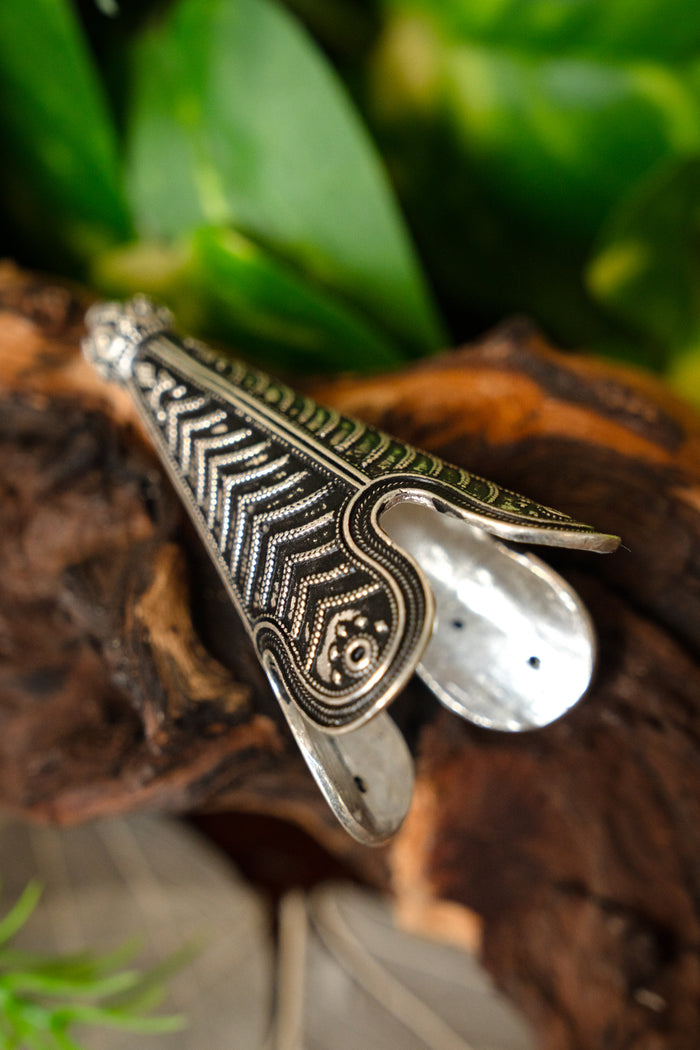 Końcówka czapki Birka, posrebrzana