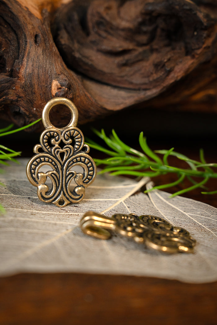 Mantelsluiting Noorwegen, brons