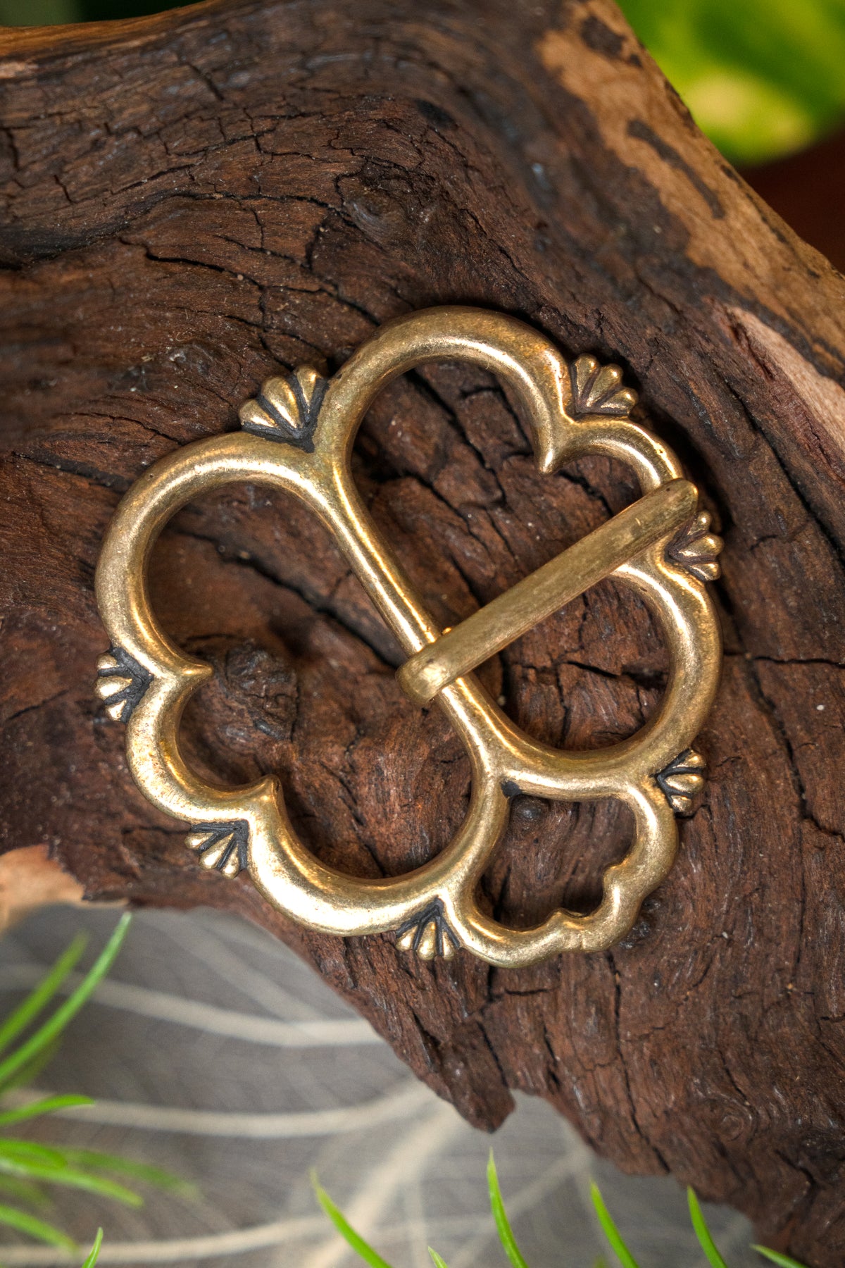 Bælteophæng fra 1500-tallet, bronze