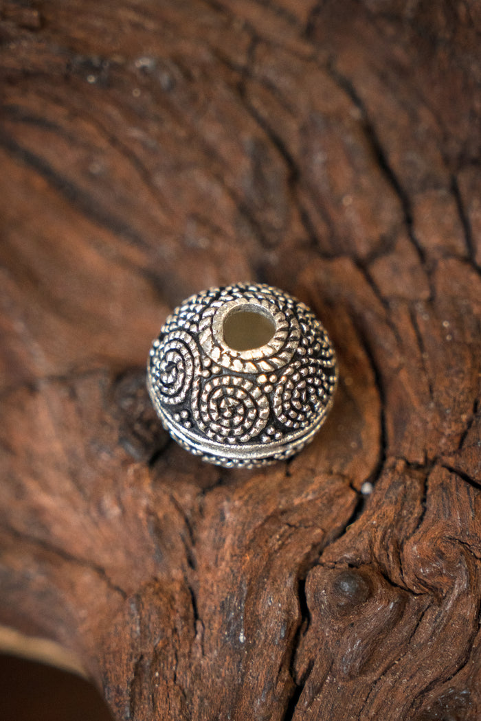 Cuenta vikinga Horsa, bronce plateado