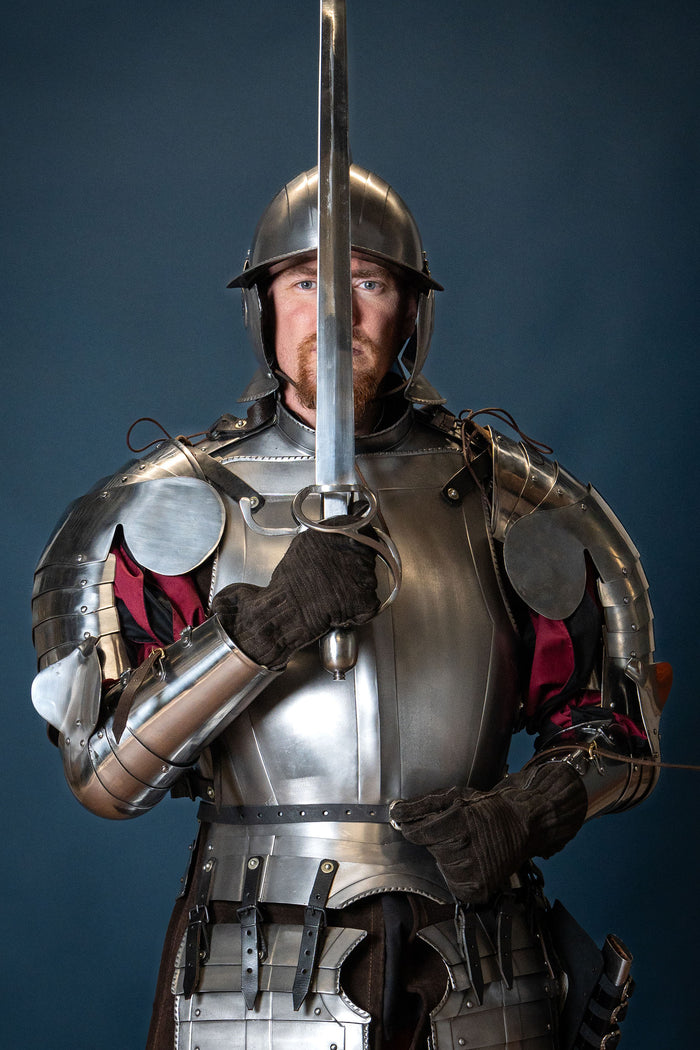 Vambraces 1390–1450 ‘S18’, arm armor, 1.6 mm