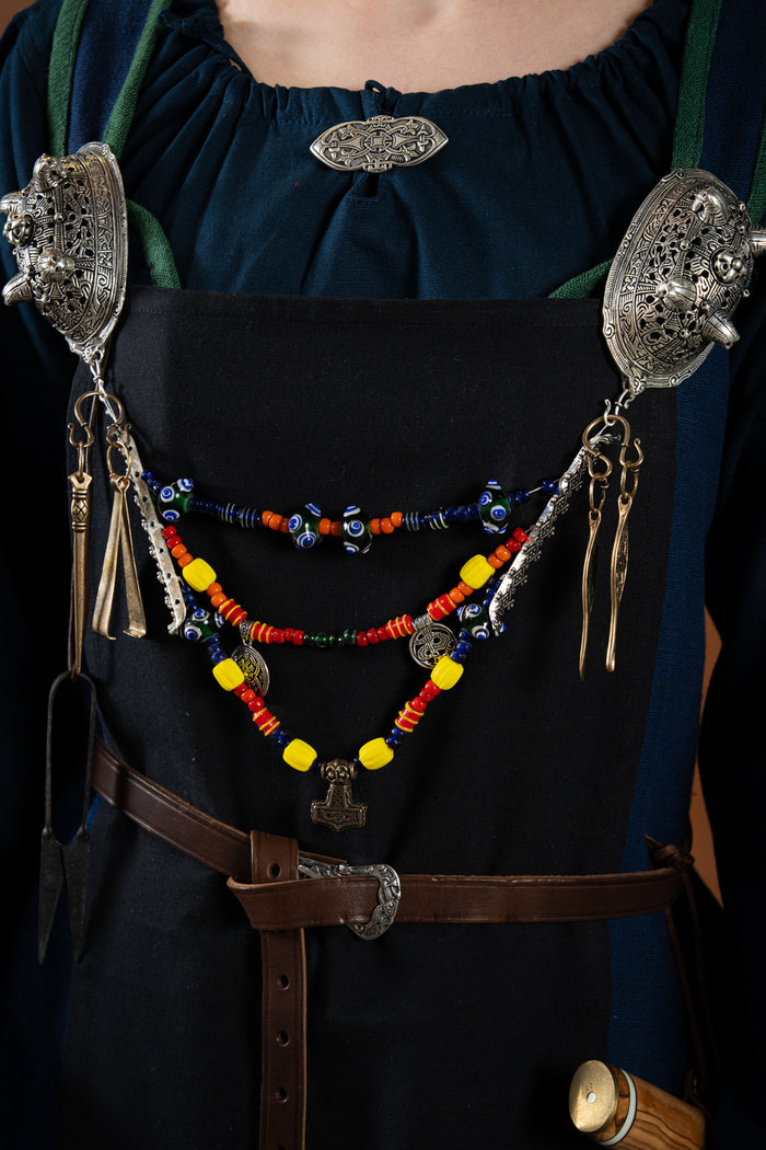 Tablier Viking Skadi, noir