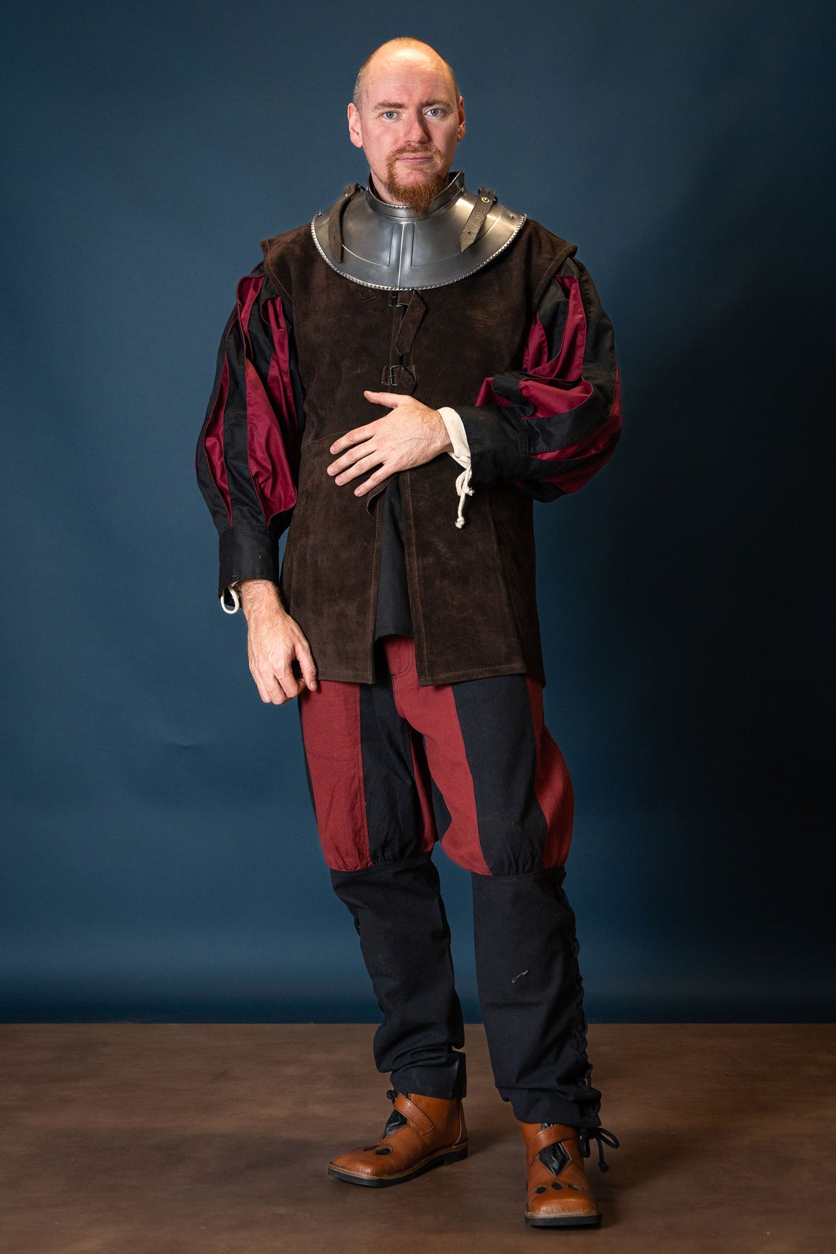 Gorget Kaspar fra 1500-tallet, 1,2 mm