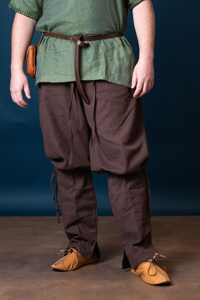 Viking trousers Ketill, brown