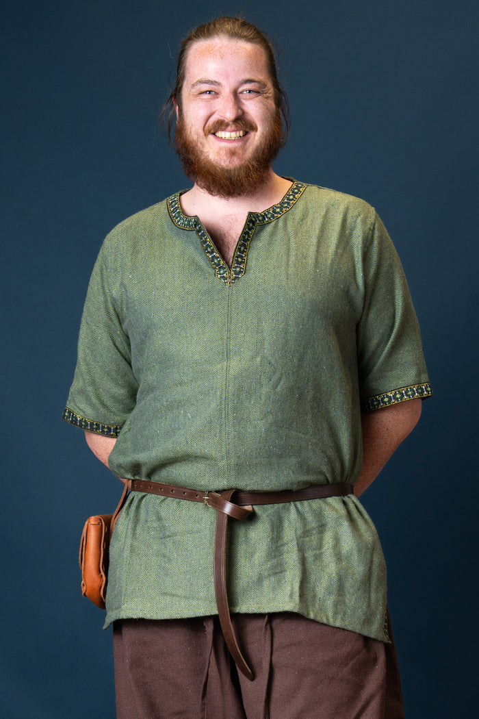 9e eeuwse Vikingriem, 165 cm, bruin