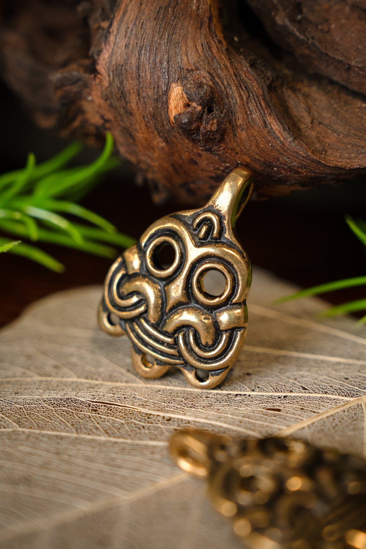 Zapięcia do owijaczy na nogi Birka, grób 903, brąz