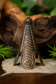 Birka spona čepice bronz