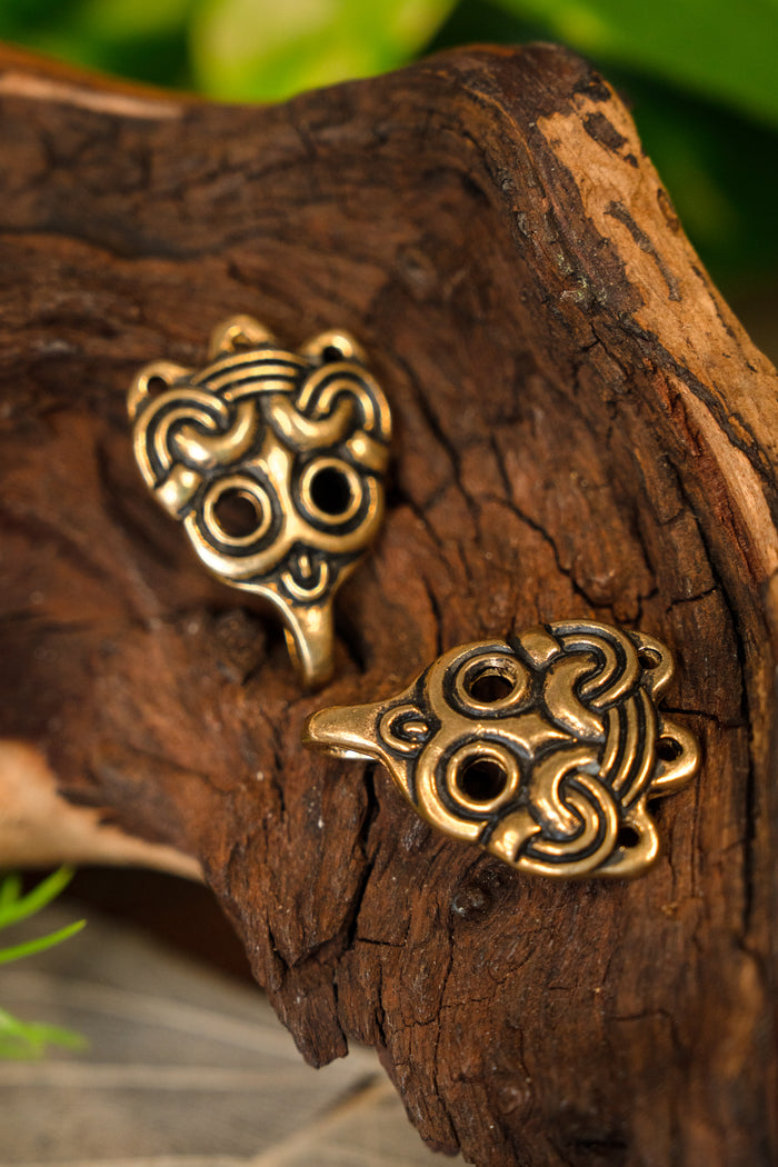 Zapięcia do owijaczy na nogi Birka, grób 903, brąz