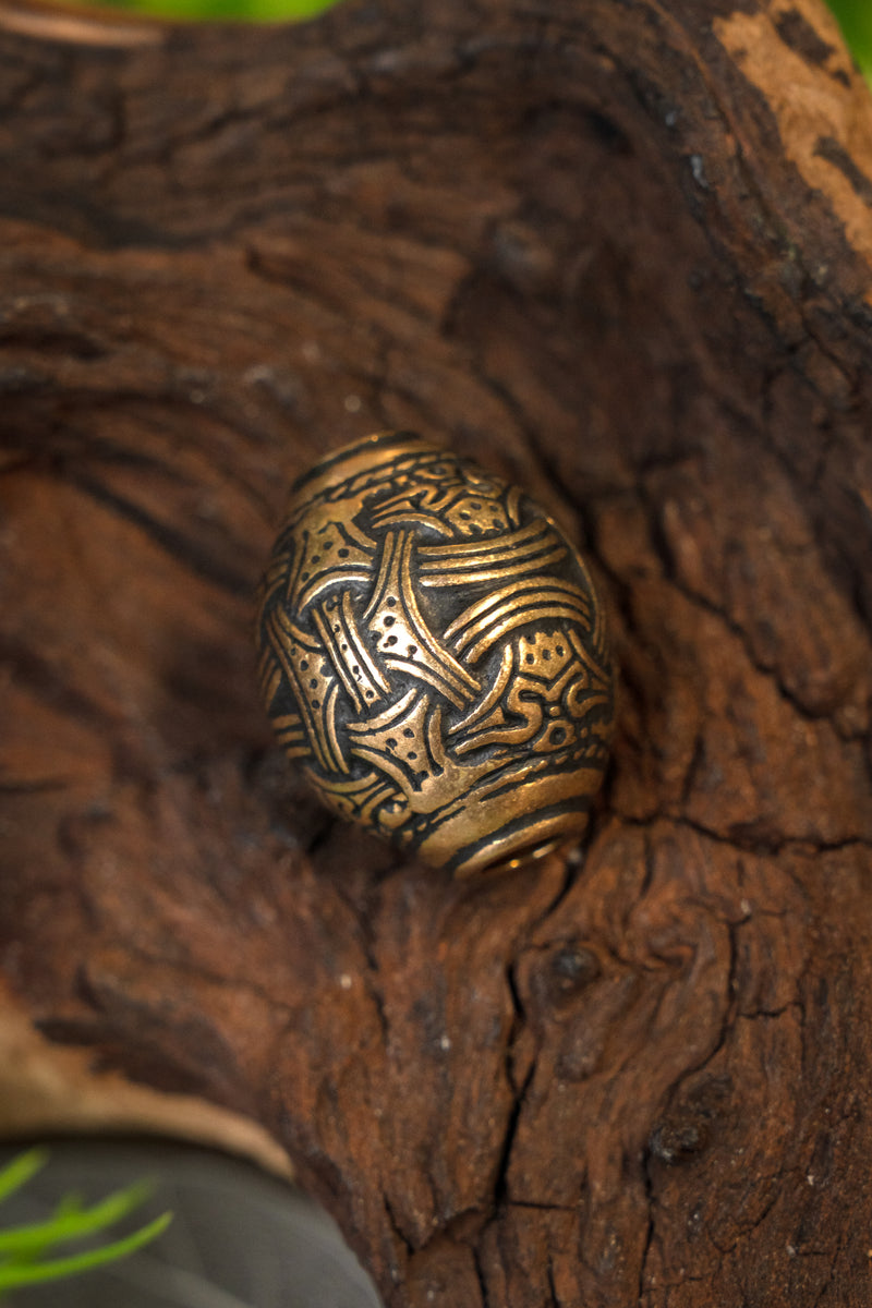 Wikinger Perle Jellinge, Bronze