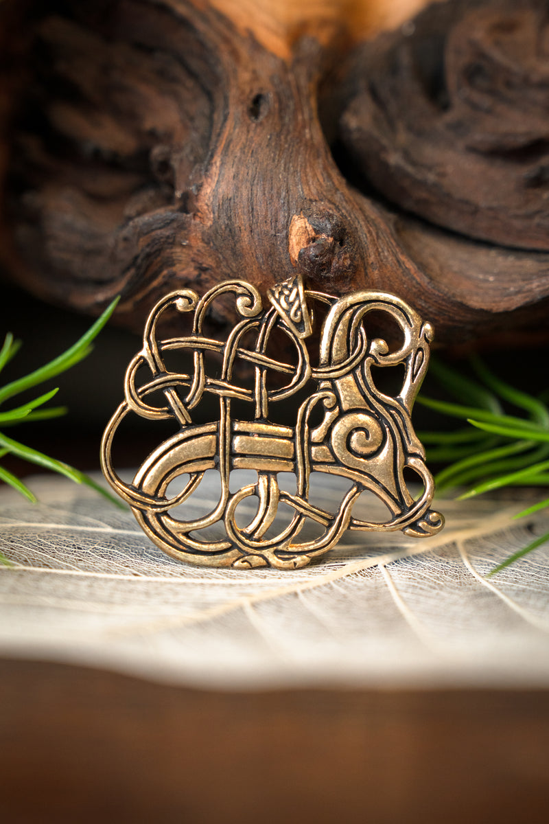 Vikingsieraad Lindholm Hoeje, brons