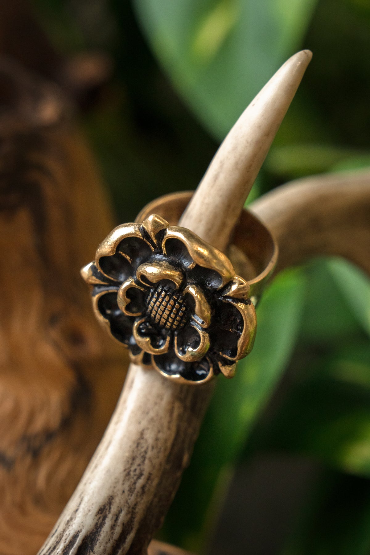 Tudor ring, bronze