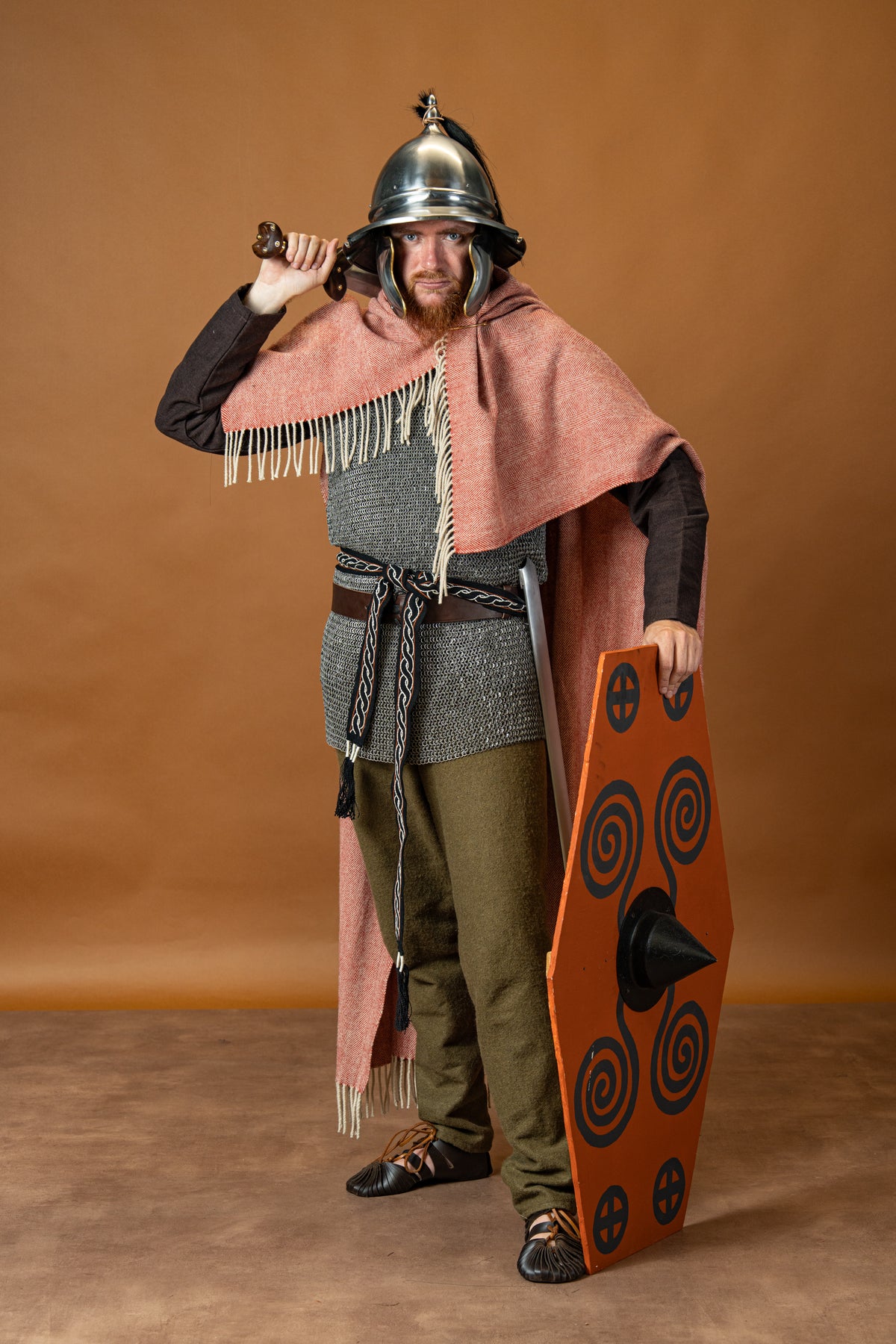 Thorsberg trousers Fenris, wool blend, autumn green