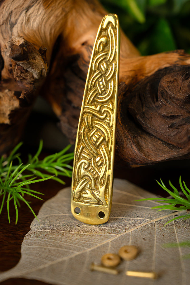 Guarnición de cinturón vikinga