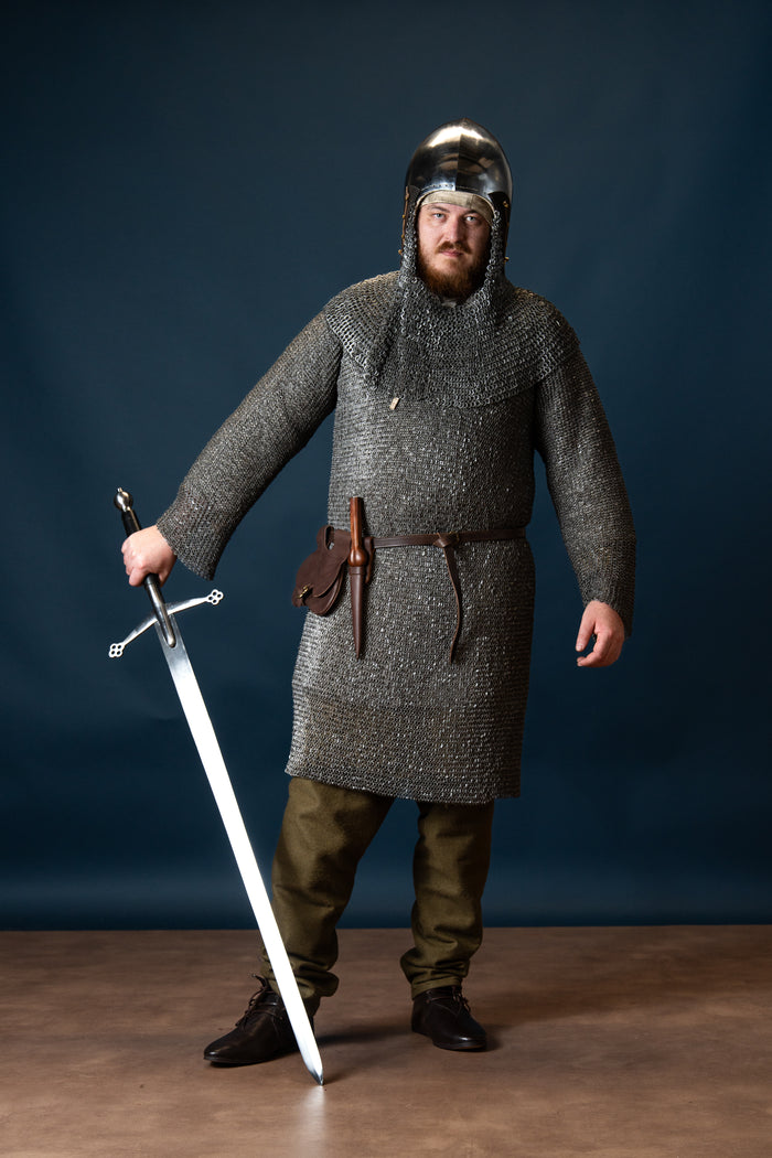 Skotsk claymore, halvskarp