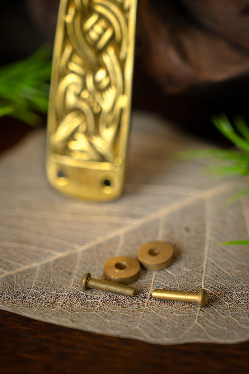 Guarnición de cinturón vikinga