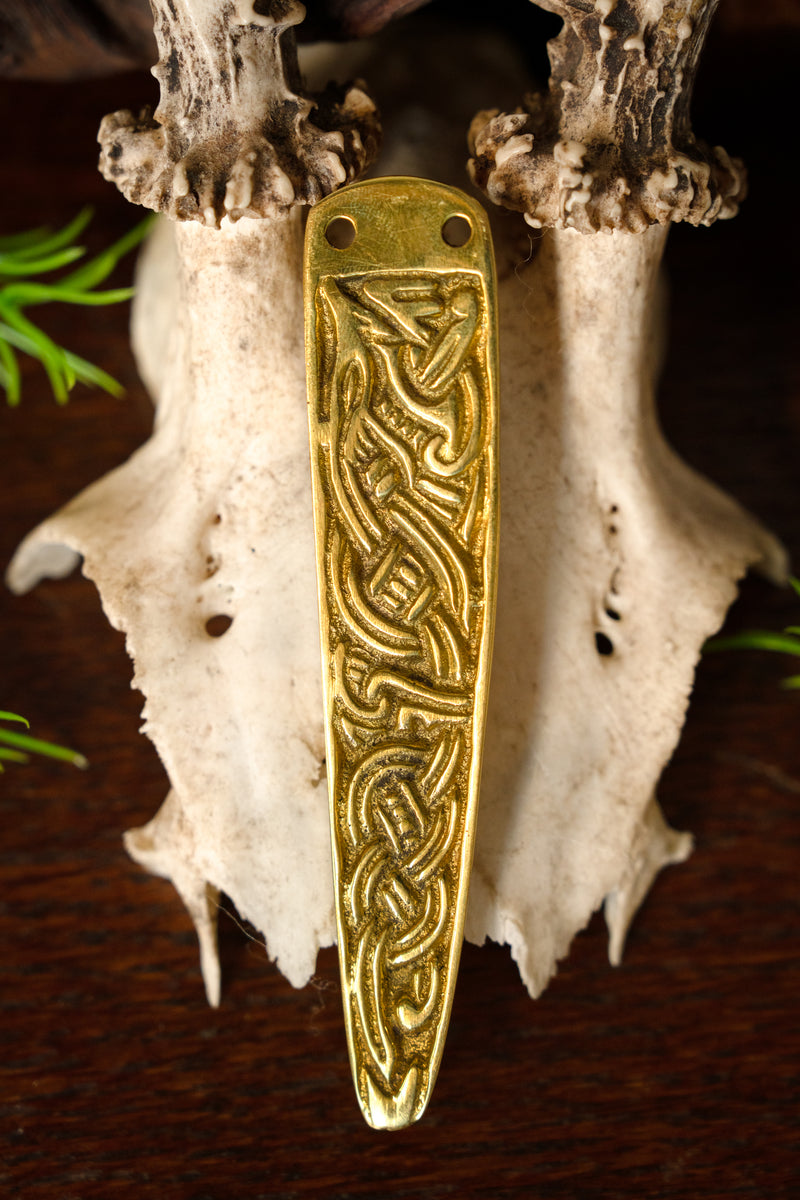 Guarnición de cinturón vikinga