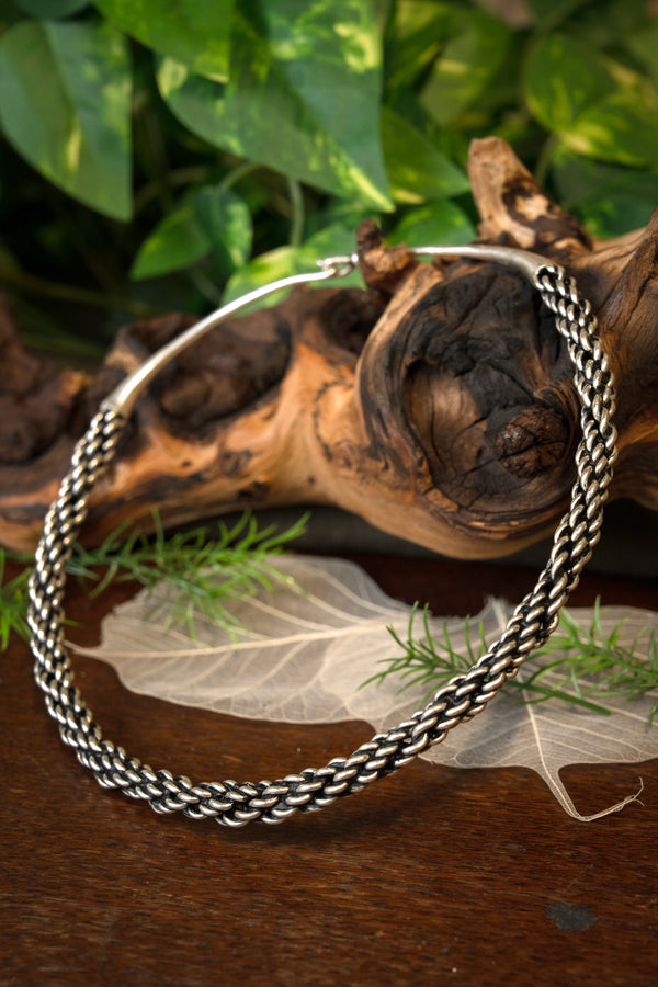 Torque Viking Eskilstuna II, bronce plateado