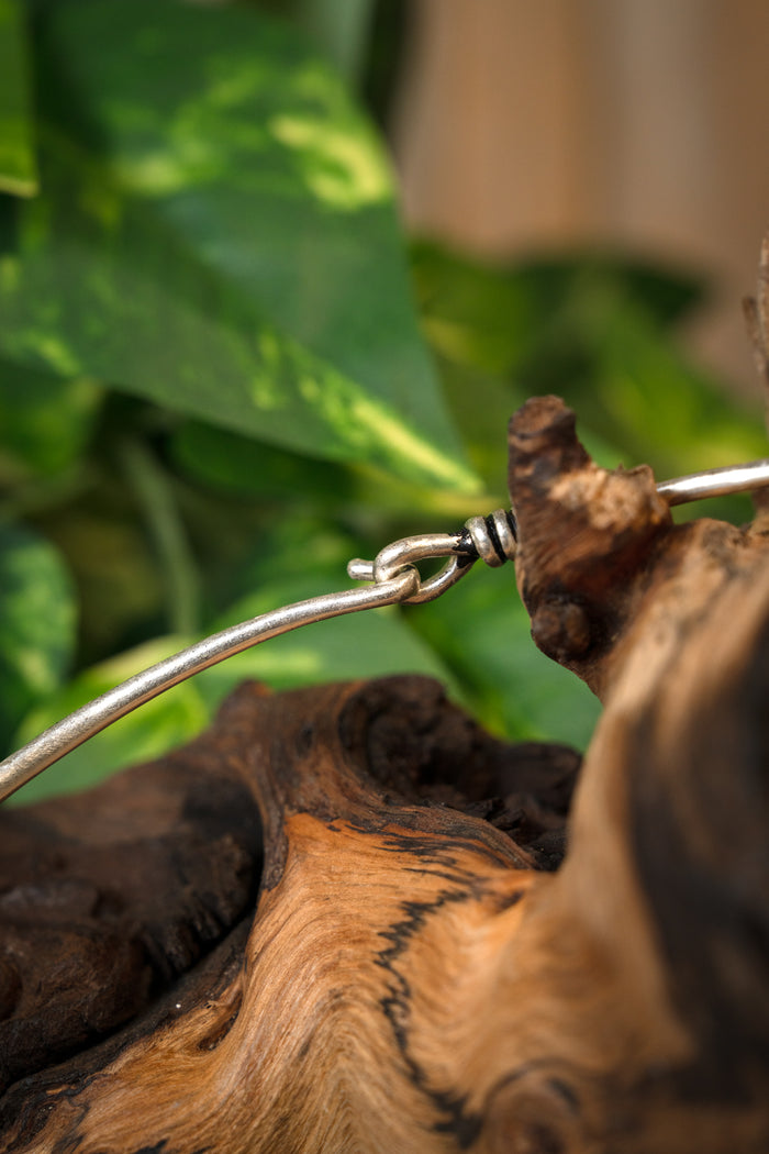 Torque vichingo Huscarl, bronzo argentato