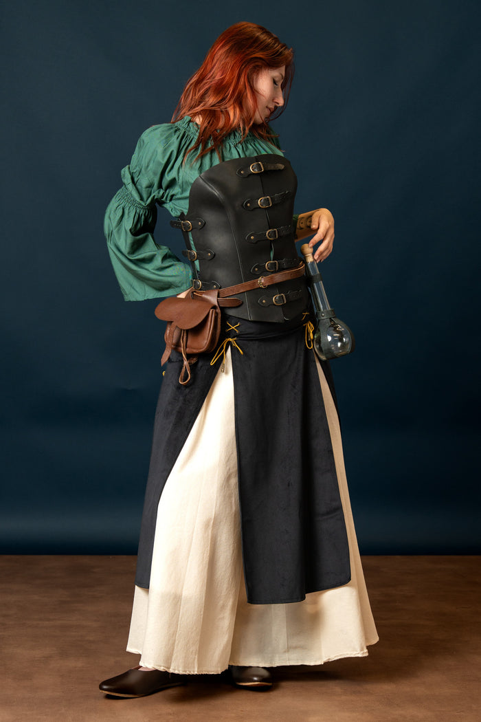 Isabela Deluxe Dubbele Rok - Zwart