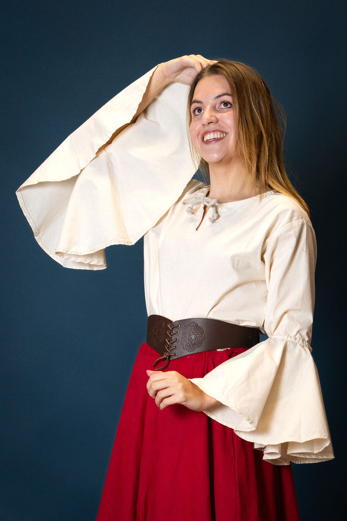 Piraten Blouse Felice, Naturel