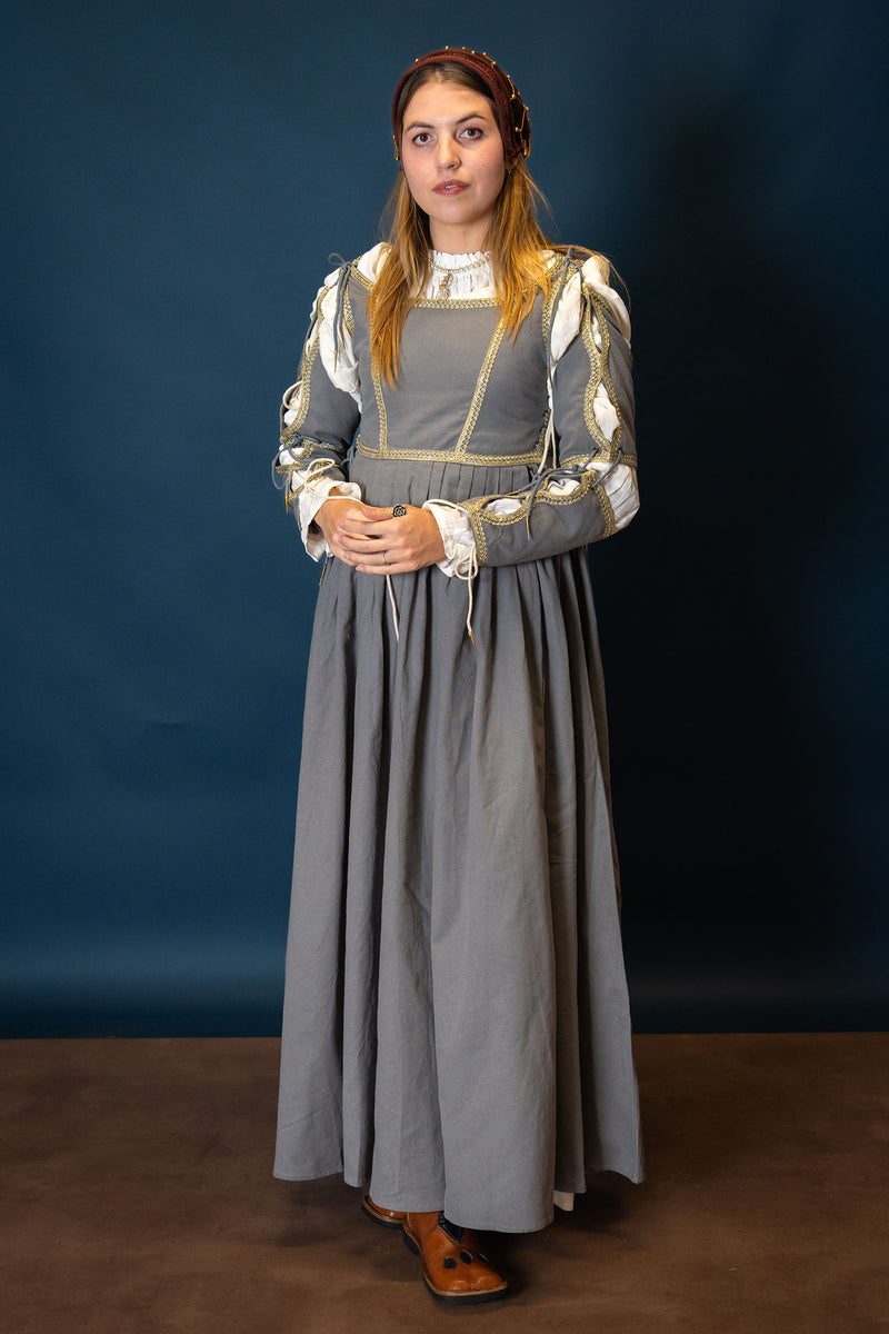 Renesansowa koszula (chemise) Lucretia, naturalna