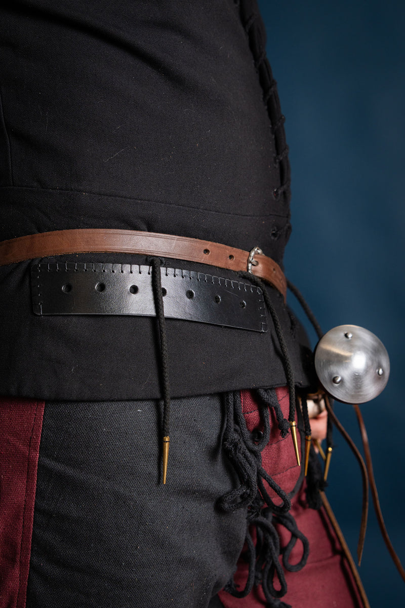 Doublet d’armement du XVe siècle, noir