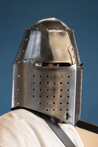 Elmo del XIV secolo Sir Richard Pembridge, 2 mm (battle-ready)