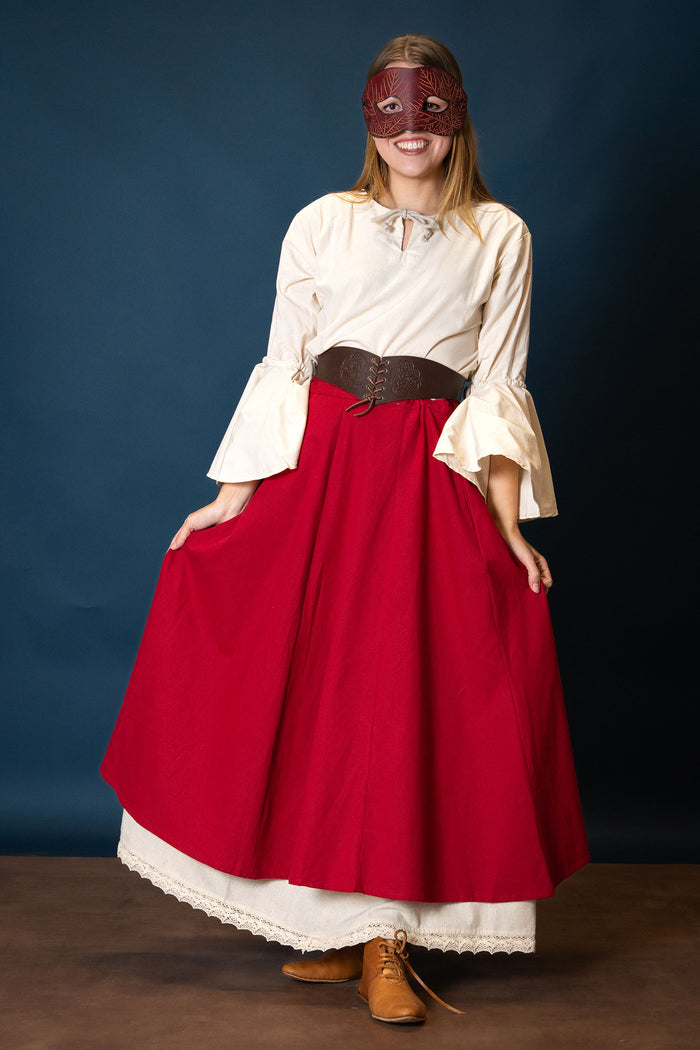 Piraten Blouse Felice, Naturel