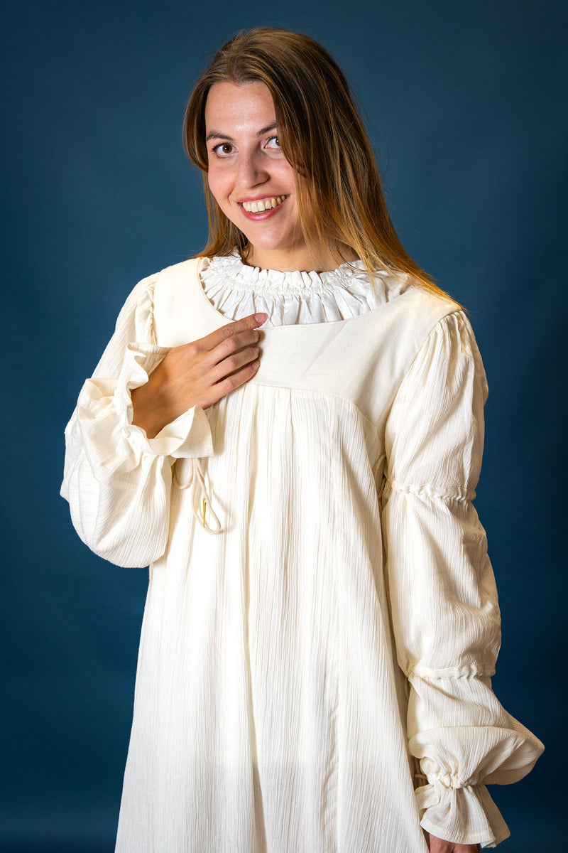 Renesansowa koszula (chemise) Lucretia, naturalna